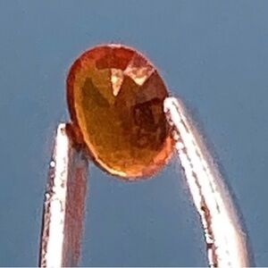 Oval  Tangerine kyanite Gemstone